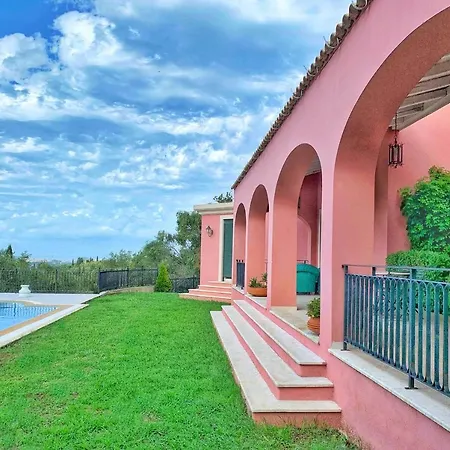 וילה Olea Corfu Exclusive With Infinity Pool & Panoramic Views Near Achilleion Palace *