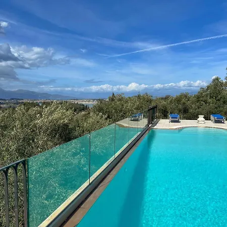 Villa Olea Corfu Luxury With Infinity Pool & Panoramic Views Near Achillion Palace *