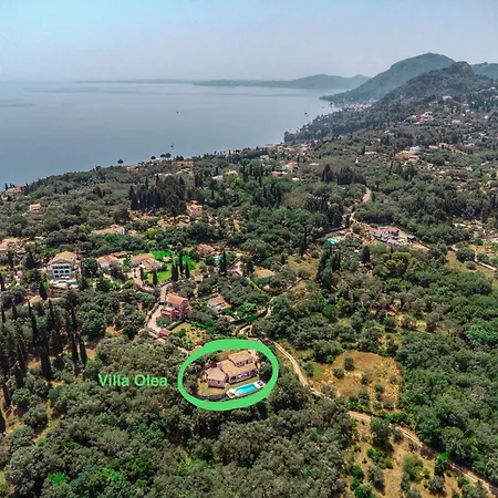 וילה Olea Corfu Exclusive With Infinity Pool & Panoramic Views Near Achilleion Palace פראמה