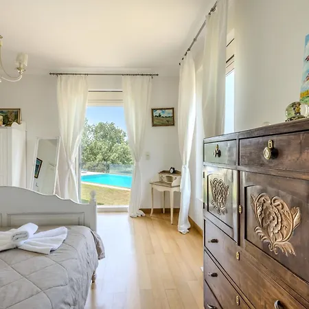 Olea Corfu Exclusive With Infinity Pool & Panoramic Views Near Achilleion Palace Willa Perama (Corfu)