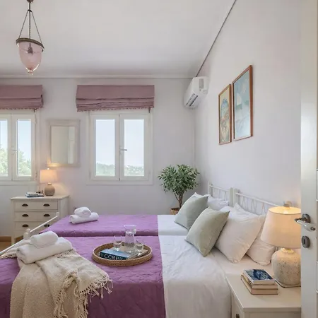Villa Olea Corfu - Private Pool & Panoramic Views *